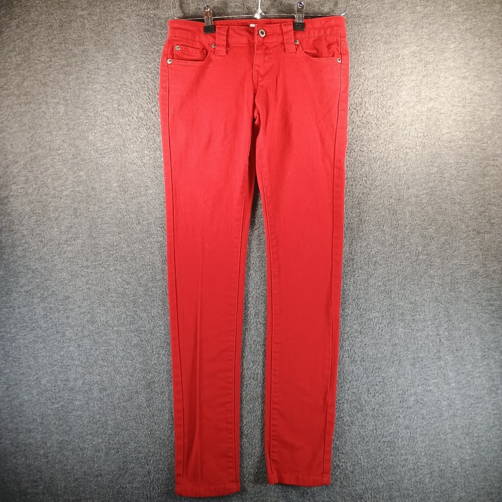 Blue Asphalt Jeans Women 3 Regular Wet Seal‎ Red Denim Style S901 Bright Unique